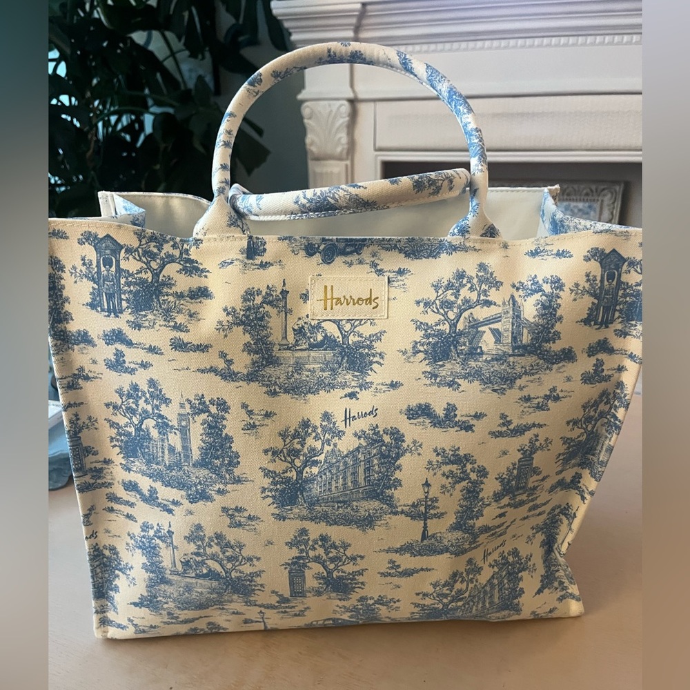 New Harrods Canvas Tote